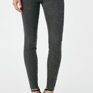 Studded Skinny Jeans